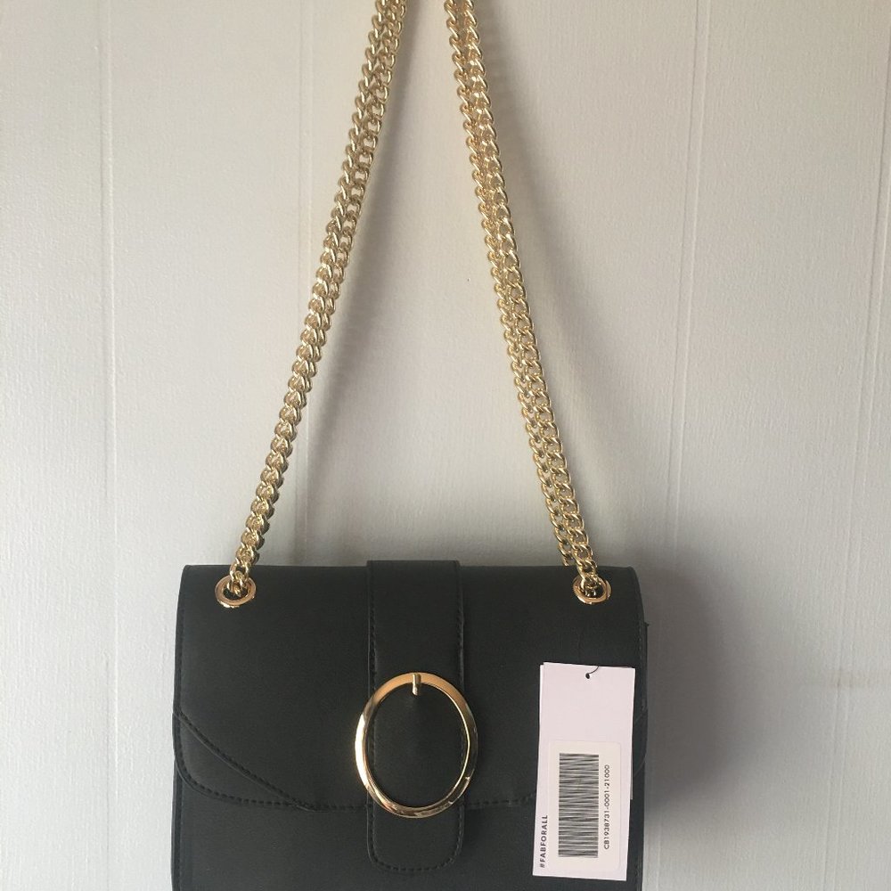 Buckle Flap Crossbody Bag